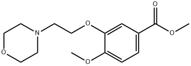 Benzoic acid, 4-methoxy-3-[2-(4-morpholinyl)ethoxy]-, methyl ester