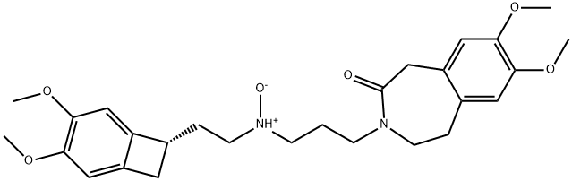 3-(7,8-dimethoxy-2-oxo-1,2,4,5-tetrahydro-3H-benzo[d]azepin-3-yl)-N-(((S)-3,4-dimethoxybicyclo[4.2.0]octa-1(6),2,4-trien-7-yl)methyl)-N-methylpropan-1-amine oxide