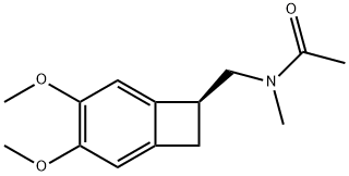 Acetamide, N-[[(7S)-3,4-dimethoxybicyclo[4.2.0]octa-1,3,5-trien-7-yl]methyl]-N-methyl- Structure