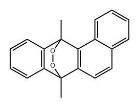 7,12-Epidioxybenz[a]anthracene, 7,12-dihydro-7,12-dimethyl- Structure