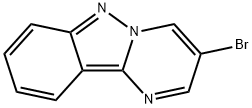 Pyrimido[1,2-b]indazole, 3-bromo- Structure