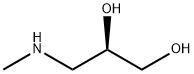 1,2-Propanediol, 3-(methylamino)-, (2R)- 化学構造式