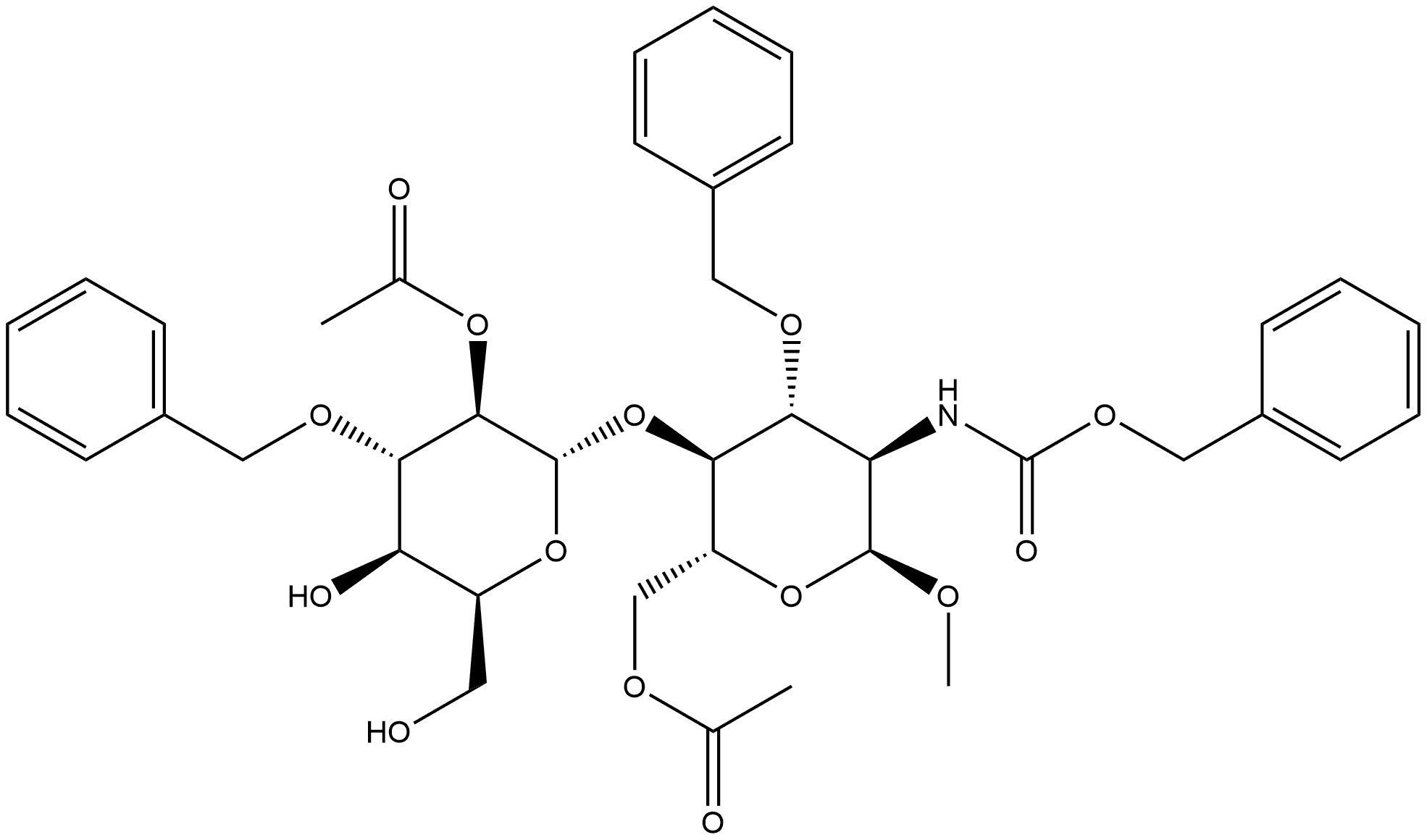 磺达肝素钠杂质22, 256348-55-7, 结构式