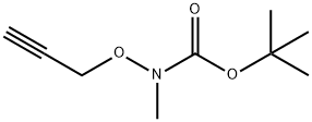 1,1-Dimethylethyl N-methyl-N-(2-propyn-1-yloxy)carbamate Structure