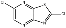 2,6-Dichlorothiazolo[4,5-b]pyrazine 结构式