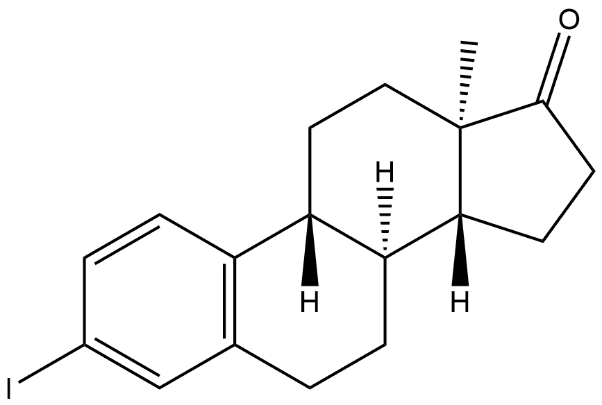 Estra-1,3,5(10)-trien-17-one, 3-iodo-, (8α,9β,13α,14β)- 结构式