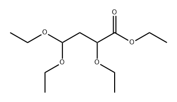 Butanoic acid, 2,4,4-triethoxy-, ethyl ester