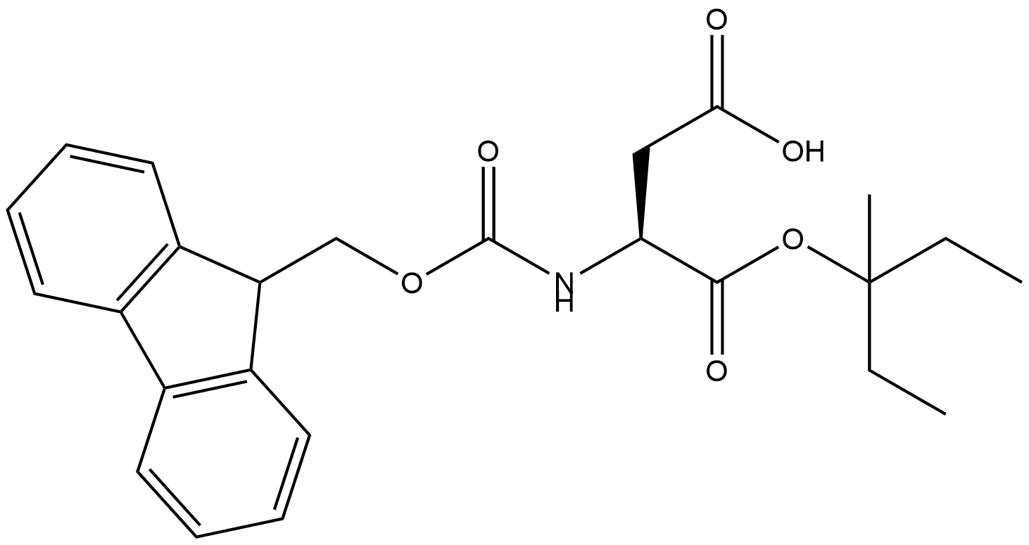 Fmoc-Asp-OMPe Structure