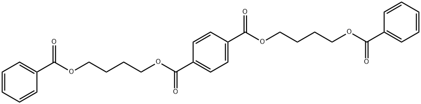 1,4-Benzenedicarboxylic acid, 1,4-bis[4-(benzoyloxy)butyl] ester Structure