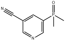 5-(二甲基磷酰基)烟腈, 2580186-64-5, 结构式