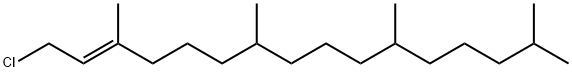 2-Hexadecene, 1-chloro-3,7,11,15-tetramethyl-, (2E)- Structure