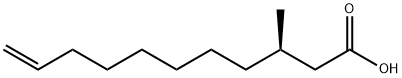 3-甲基-10-十一烯酸, 258354-54-0, 结构式