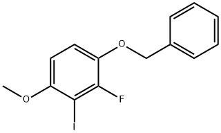 1-(Benzyloxy)-2-fluoro-3-iodo-4-methoxybenzene,2586125-96-2,结构式