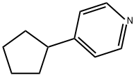 Pyridine, 4-cyclopentyl- Structure