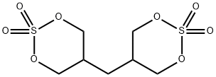 1,3,2-Dioxathiane, 5,5'-methylenebis-, 2,2,2',2'-tetraoxide Struktur