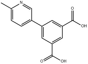 2590617-12-0 5-(6-methylpyridin-3-yl)isophthalic acid