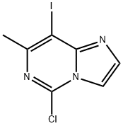5-chloro-8-iodo-7-methylimidazo[1,2-c]pyrimidine Structure
