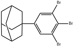 1,2,3-三溴-5-金刚烷基苯, 2595049-29-7, 结构式