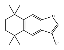 Naphtho[2,3-b]furan, 3-bromo-5,6,7,8-tetrahydro-5,5,8,8-tetramethyl- Structure