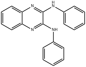 2-N,3-N-diphenylquinoxaline-2,3-diamine,25980-24-9,结构式
