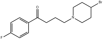 4-(4-溴哌啶-1-基)-1-(4-氟苯基)丁-1-酮, 2604431-02-7, 结构式