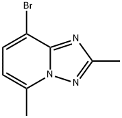 8-Bromo-2,5-dimethyl[1,2,4]triazolo[1,5-a]pyridine Structure