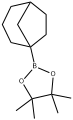 2-(双环[3.2.1]辛基-1-基)-4,4,5,5-四甲基-1,3,2-二氧硼烷 结构式