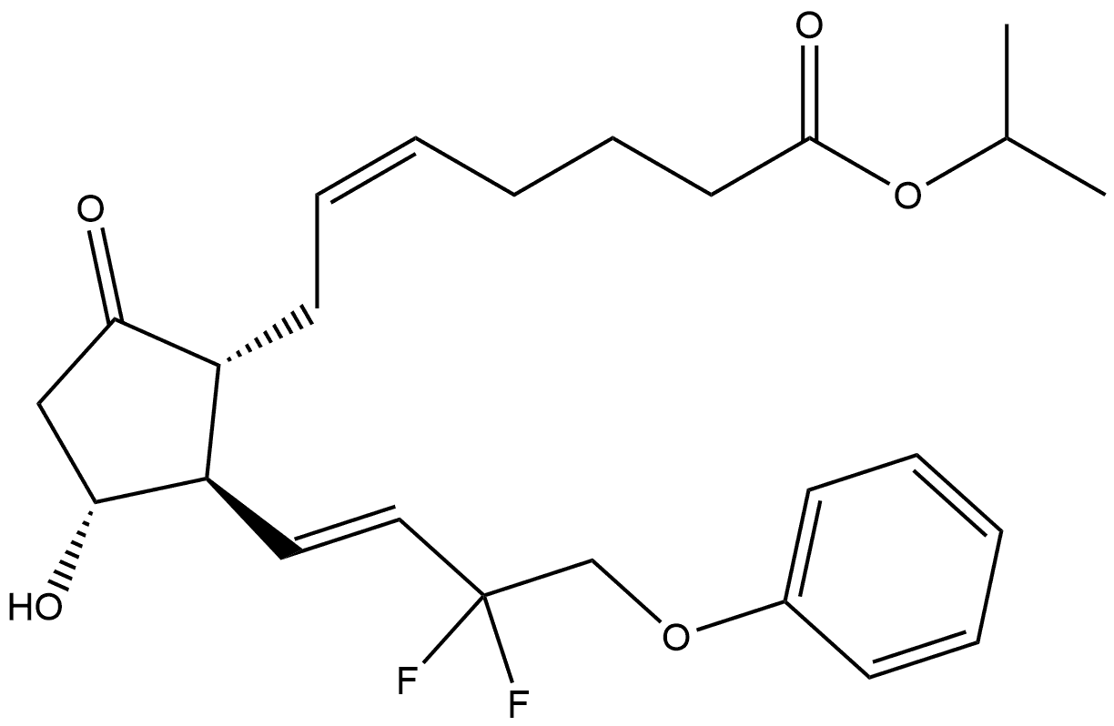 9-keto Tafluprost Struktur