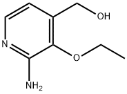 2-Amino-3-ethoxy-4-pyridinemethanol Struktur