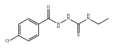 Benzoic acid, 4-chloro-, 2-[(ethylamino)thioxomethyl]hydrazide