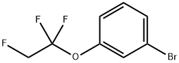 Benzene, 1-bromo-3-(1,1,2-trifluoroethoxy)- Struktur