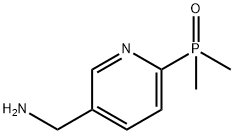 (5-(氨基甲基)吡啶-2-基)二甲基氧化膦, 2613385-70-7, 结构式