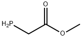 Acetic acid, 2-phosphino-, methyl ester Structure