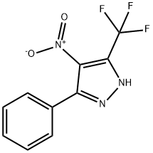 4-硝基-3-苯基-5-(三氟甲基)-1H-吡唑,261761-21-1,结构式
