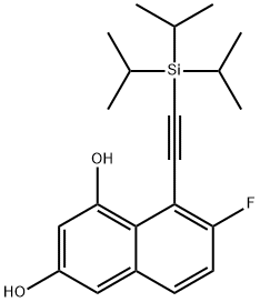 2621932-34-9 7-氟-8-((三异丙基甲硅烷基)乙炔基)萘-1,3-二醇