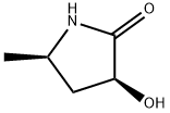 rac-(3R,5S)-3-hydroxy-5-methylpyrrolidin-2-one 结构式