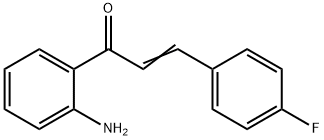 2-Propen-1-one, 1-(2-aminophenyl)-3-(4-fluorophenyl)- Struktur