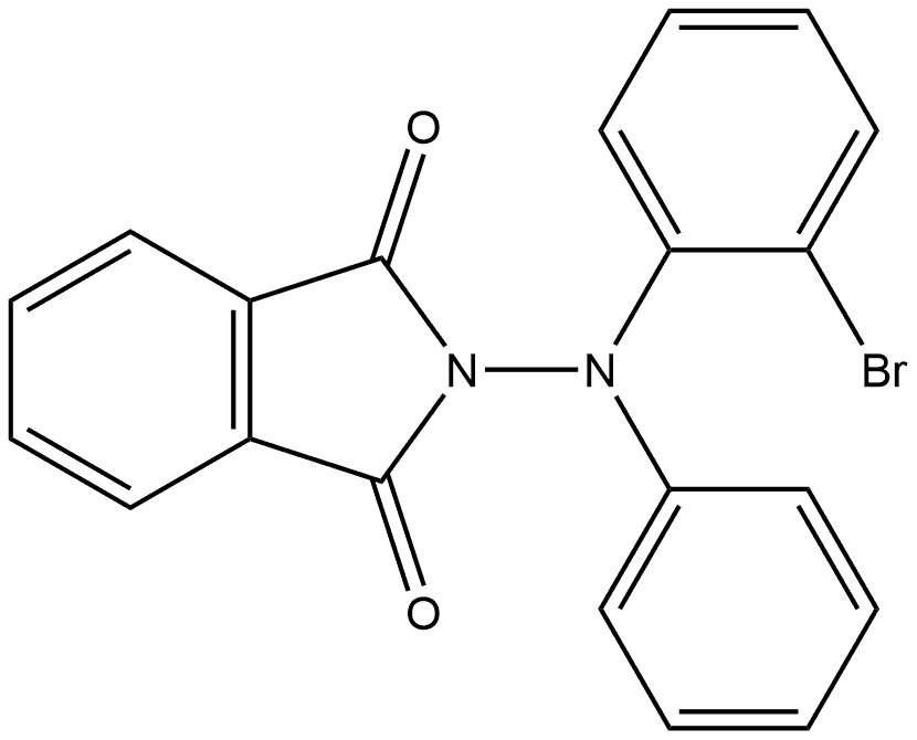1H-Isoindole-1,3(2H)-dione, 2-[(2-bromophenyl)phenylamino]-