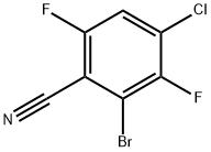 2-溴-4-氯-3,6-二氟苄腈, 2629317-93-5, 结构式