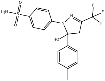 塞来昔布杂质5, 2629980-83-0, 结构式