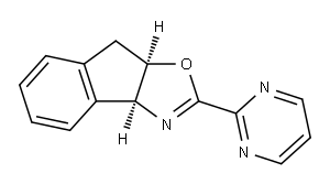 (3aS,8aR)-2-(Pyrimidin-2-yl)-8,8a-dihydro-3aH-indeno[1,2-d]oxazole|(3AS,8AR)-2-(嘧啶-2-基)-8,8A-二氢-3AH-茚并[1,2-D]恶唑