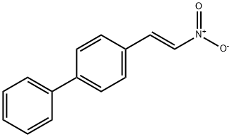 1,1'-Biphenyl, 4-[(1E)-2-nitroethenyl]- Structure