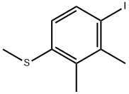 (4-Iodo-2,3-dimethylphenyl)(methyl)sulfane Structure