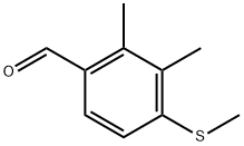 2,3-Dimethyl-4-(methylthio)benzaldehyde,2635937-79-8,结构式