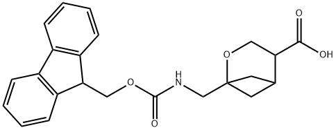 1-[({[(9H-fluoren-9-yl)methoxy]carbonyl}amino)methyl]-2-oxabicyclo[3.1.1]heptane-4-carboxylic acid|