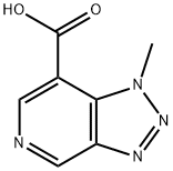 1-甲基-1H-[1,2,3]三唑并[4,5-C]吡啶-7-羧酸, 2639413-81-1, 结构式