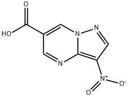 3-nitropyrazolo[1,5-a]pyrimidine-6-carboxylic acid Structure