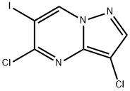 3,5-二氯-6-碘吡唑并[1,5-A]嘧啶, 2640353-16-6, 结构式