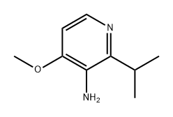 2-异丙基-4-甲氧基吡啶-3-胺 结构式