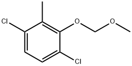 1,4-dichloro-2-(methoxymethoxy)-3-methylbenzene Structure